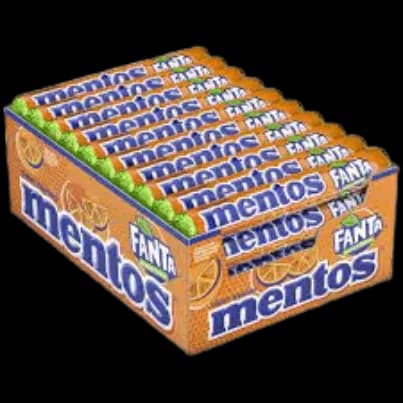 MENTOS FANTA LARANJA 600G C/16