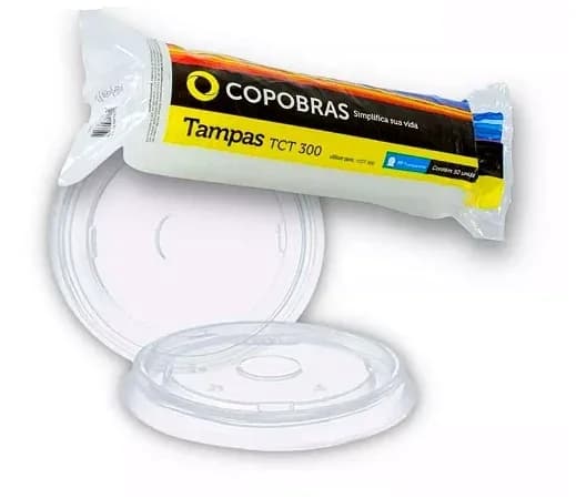 TAMPA PLAST, COPOBRAS TCT 300ML C/50