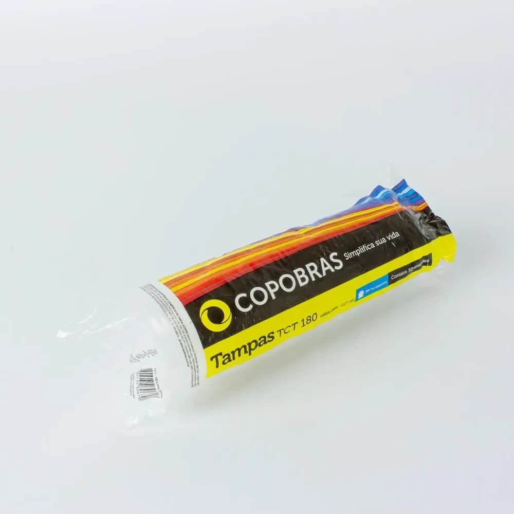 TAMPA PLAST, COPOBRAS TCT 180ML C/50