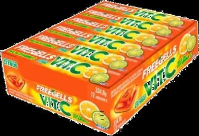 FREEGELLS VITA C CITRUS 334,8G C/12