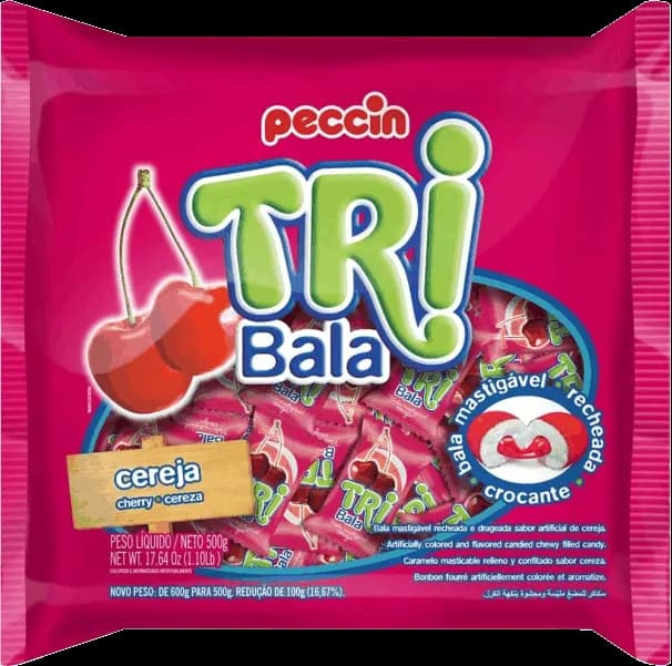 BALA TRIBALA CEREJA 500G