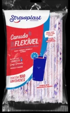 CANUDO EMB DOBRAVEL 6M STRAWPLAST C/100