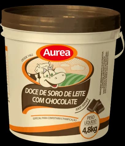 DOCE DE LEITE C/ CHOC AUREA 4,8KG