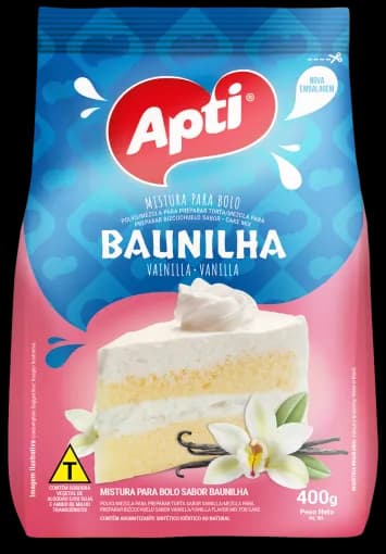 MIST BOLO APTI BAUNILHA 12X400G