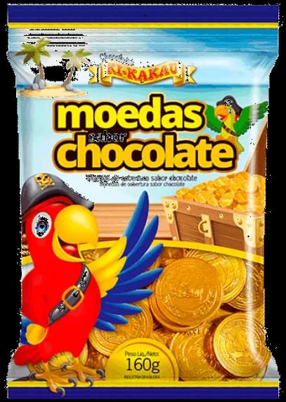 MOEDAS CHOC, KI-KAKAU 160G