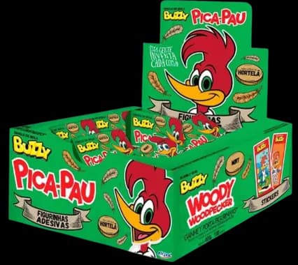 CHICLE BUZZY PICA PAU HORTELA C/90