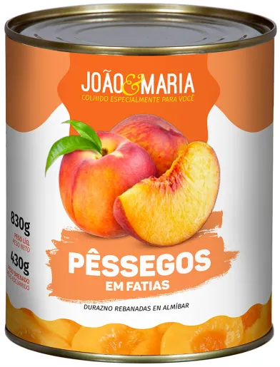 PESSEGO CALDA JOAO&MARIA FAT 12X430G