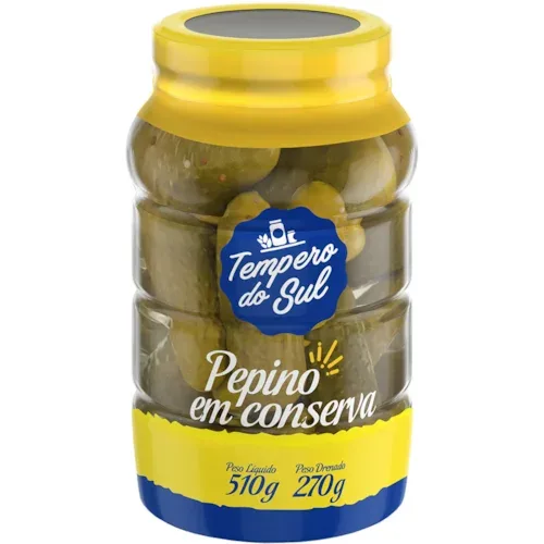 CONSERVA PEPINO TEMP DO SUL PET 1,7KG