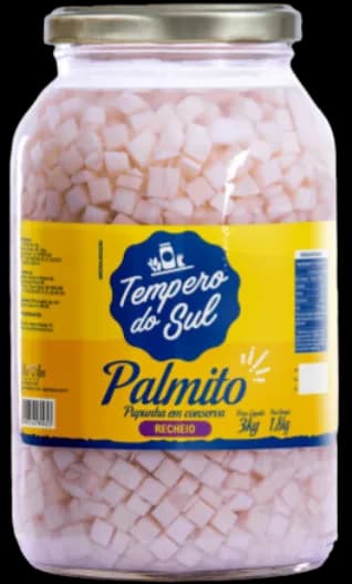 CONSERVA PALMITO RECHEIO TEMP SUL 1,8KG