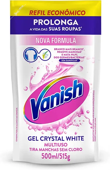 TIRA MANCHA VANISH BCO LIQ, REFIL 500ML