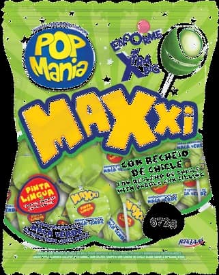 PIRUL POP MANIA MAXXI MACA VERDE 672G C/24