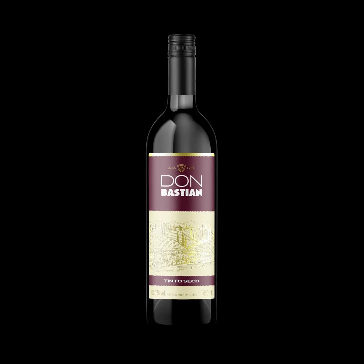 VINHO DON BASTIAN TINTO SECO 750ML