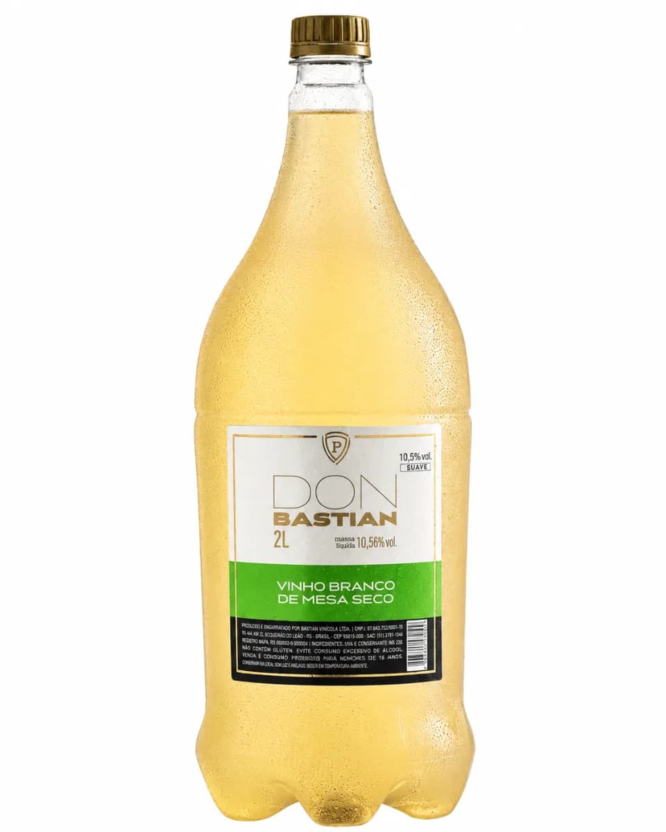 VINHO DOM BASTIAN BRANCO SECO 6X2LTS