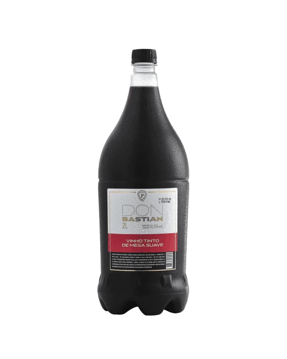 VINHO DOM BASTIAN TINTO SUAVE 6X2LTS