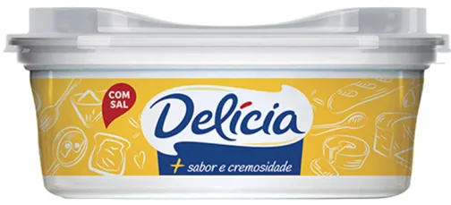 MARGARINA DELICIA C/SAL 24X250G