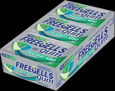 CHICLE FREEG GUM ORIG MINT 120G C/15