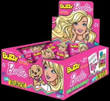 CHICLE BUZZY BARBIE T FRUTTI 360G C/90