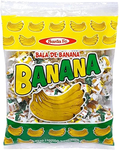 BALA BANANA SANTA FE 500G