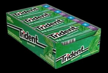 CHICLETE TRIDENT 18S MENTA C/12