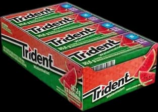 CHICLE TRIDENT 18S MELACIA C/12