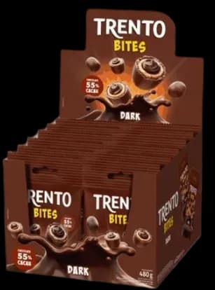 CHOC, TRENTO BITES DARK 12X40G