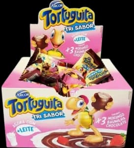 TORTUGUITA MORANGO 24X15,5G