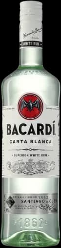 RUM BACARDI CARTA BLANCA 980ML