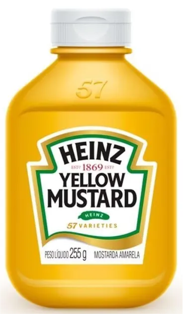 MOSTARDA HEINZ FP 16/255G