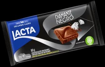BARRA LACTA DIAM NEGRO 17X80G