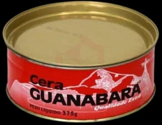 CERA PASTA GUANABARA VERMELHA 12/375G