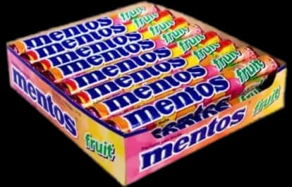 MENTOS FRUIT 600G C/16