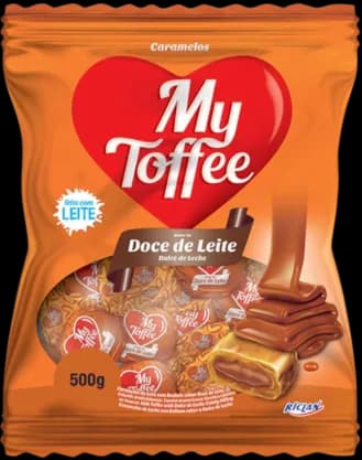 BALA MY TOFFEE DOCE LEITE 500G
