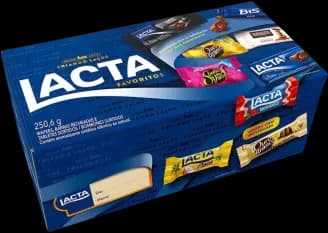 BOMBOM LACTA FAVORITOS 30X250,6G
