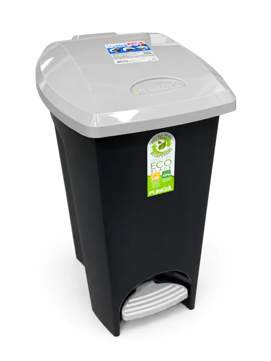 LIXEIRA PLASTICA C/ PEDAL 30LTS