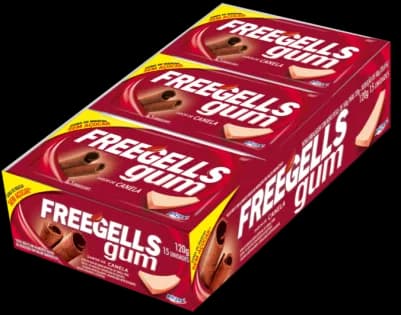 CHICLE FREEG GUM CANELA 120G C/15