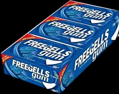 CHICLE FREEG GUM HORTELA 120G C/15
