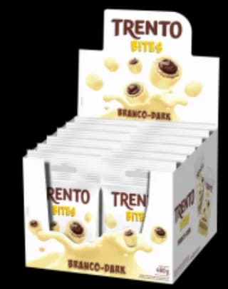 CHOC TRENTO BITES BCO DARK 12X40G