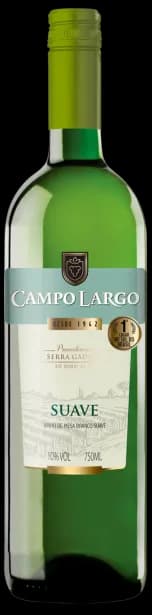 VINHO CAMPO LARGO BCO SUAVE 750ML