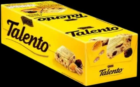 CHOC, TALENTO CEREAIS/ PASSAS 15X25G