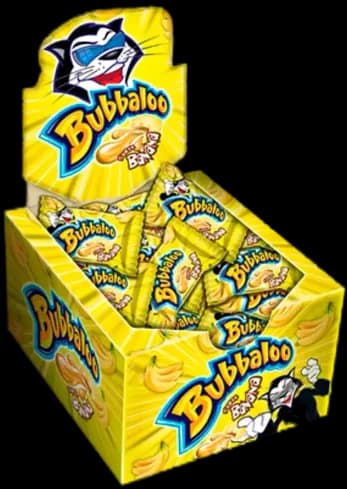 CHICLE BUBBALOO BANANA C/60