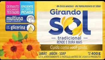 SB BARRA GIR SOL TRAD AMARELO UNIT 20X400G