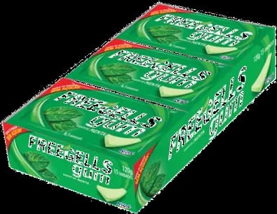 CHICLE FREEG GUM MENTA 120G C/15