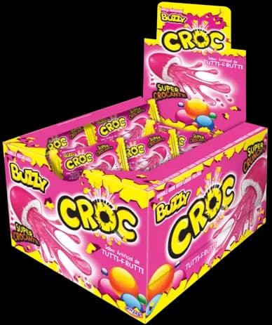 CHICLE BUZZY CROC T FRUTTI 172G C/40