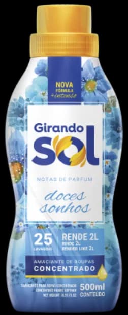 AMAC CONC GIR SOL D SONHOS AZUL 12X500ML
