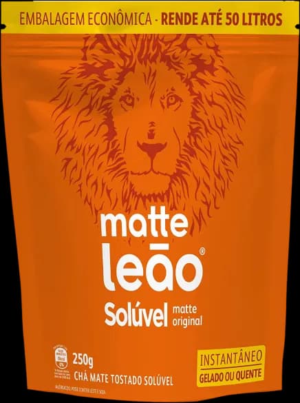 CHA MATE LEAO SOLUVEL NAT 30X250G