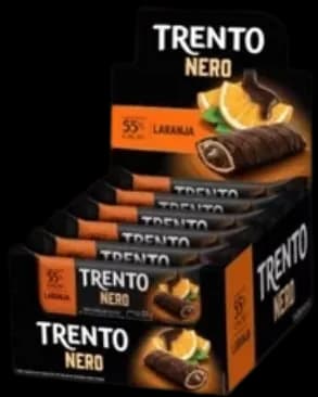 CHOC, TRENTO LARNJA NERO 16X22G