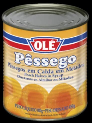 PESSEGO CALDA OLE 12X450G