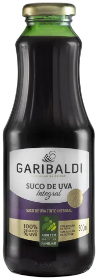 SUCO UVA TINTO GARIBALDI VDR 12X500ML