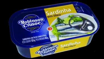 SARD ROBINSON CRUSOE OLEO 125G