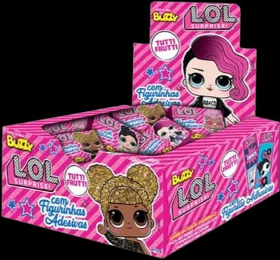 CHICLE BUZZY LOL T, FRUTTI C/100